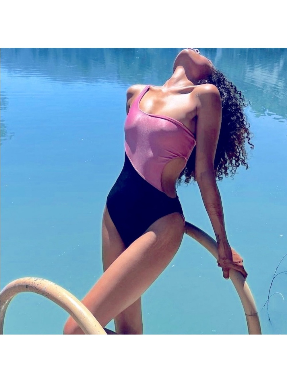 NWT KORAL THE VERSA INFINITY ONE SHOULDER SWIMSUIT